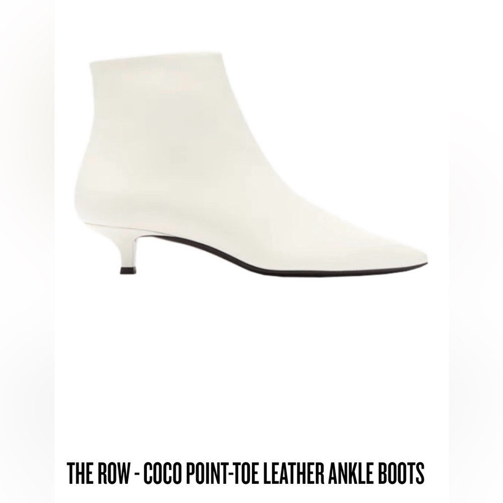 Mango Chic White Ankle Booties